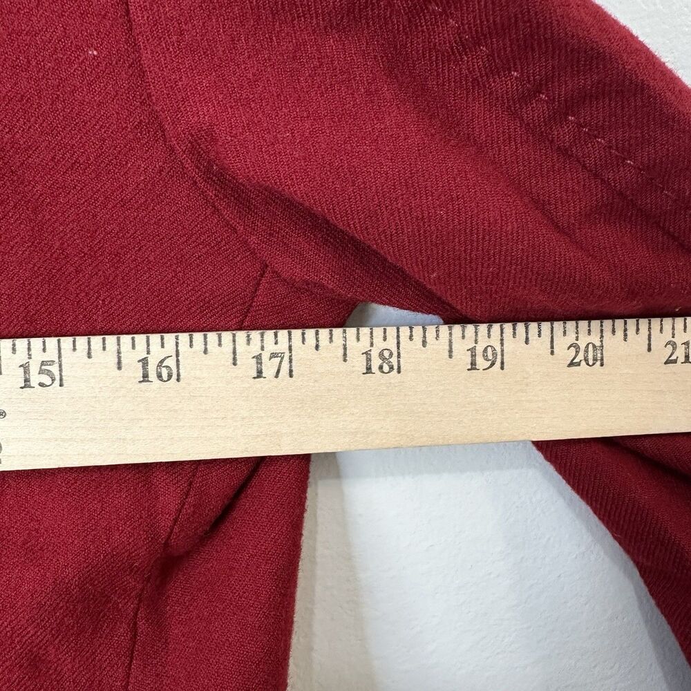 VTG Pendleton Women’s Red 100% Virgin Wool Blazer Jacket Size 8 Preppy Classic - Picture 11 of 12